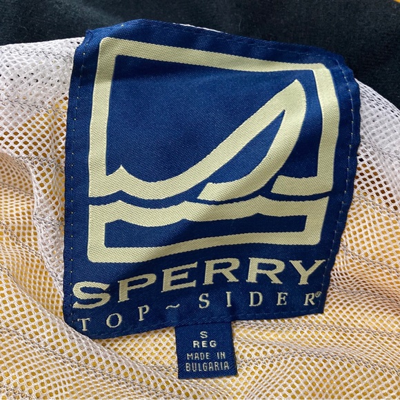 Sperry Top Sider Mens S Windbreaker Jacket Mesh Vent Coat Drawstring Zip Up - Picture 14 of 16